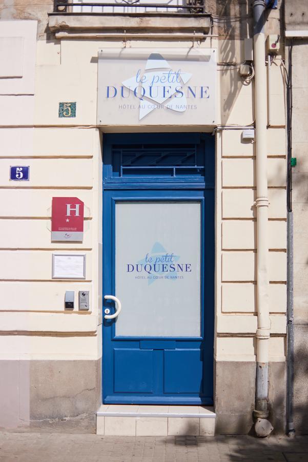 Hotel Le Petit Duquesne Nantes Exterior foto