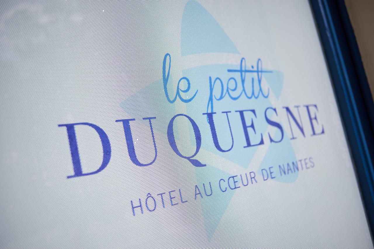 Hotel Le Petit Duquesne Nantes Exterior foto